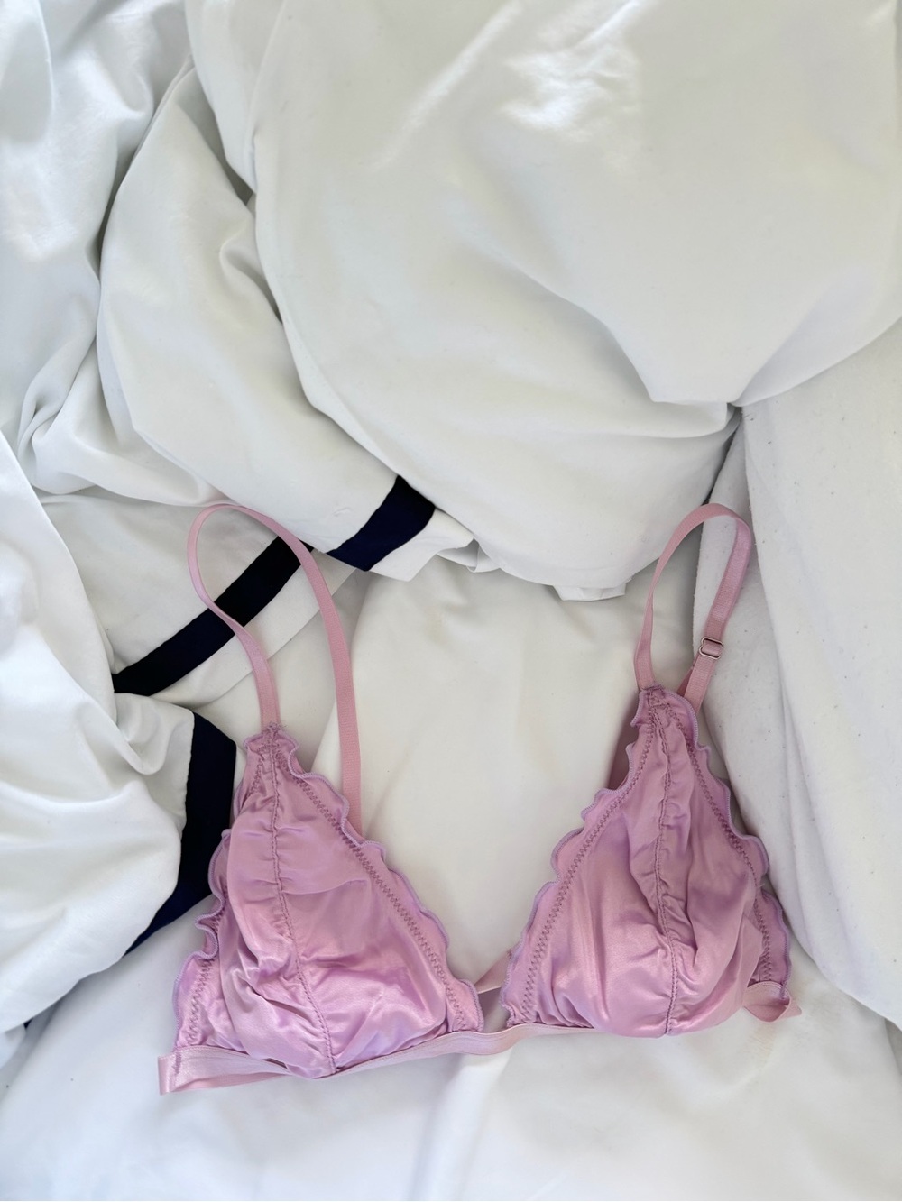Urban Outfitters Silk Bra